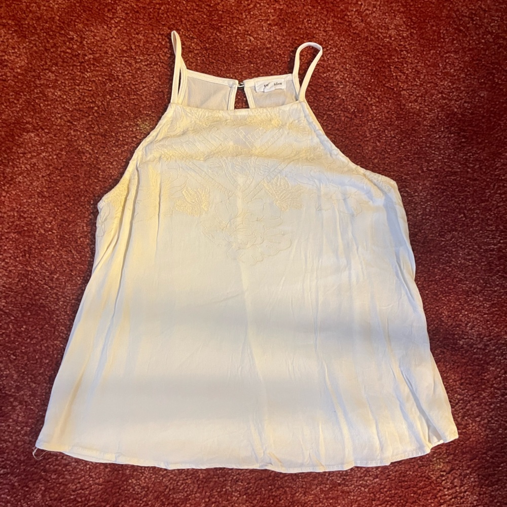 Eyeshadow Cream Tank Top Size Small